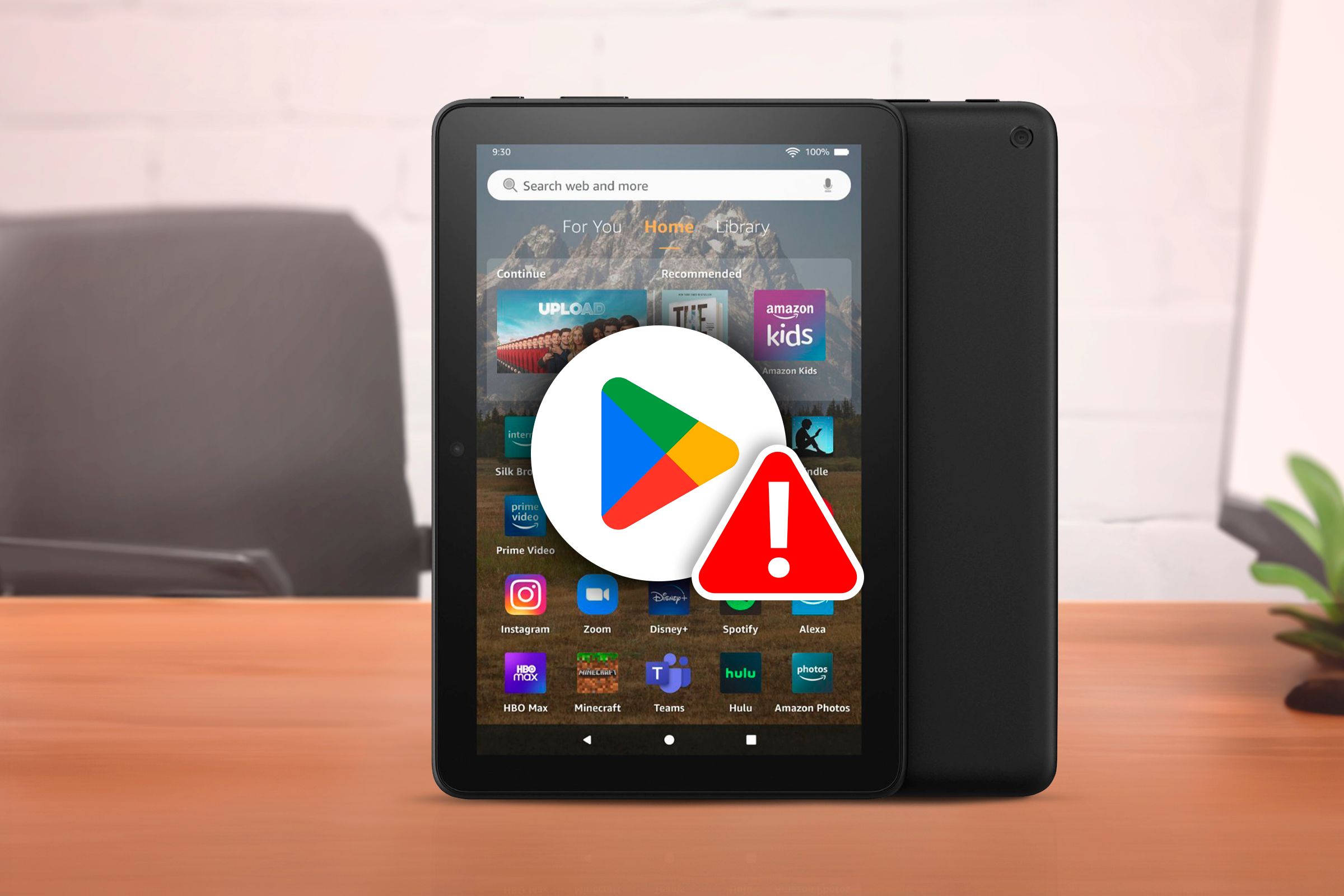 Warum funktioniert der Play Store auf meinem Amazon Fire Tablet nicht?