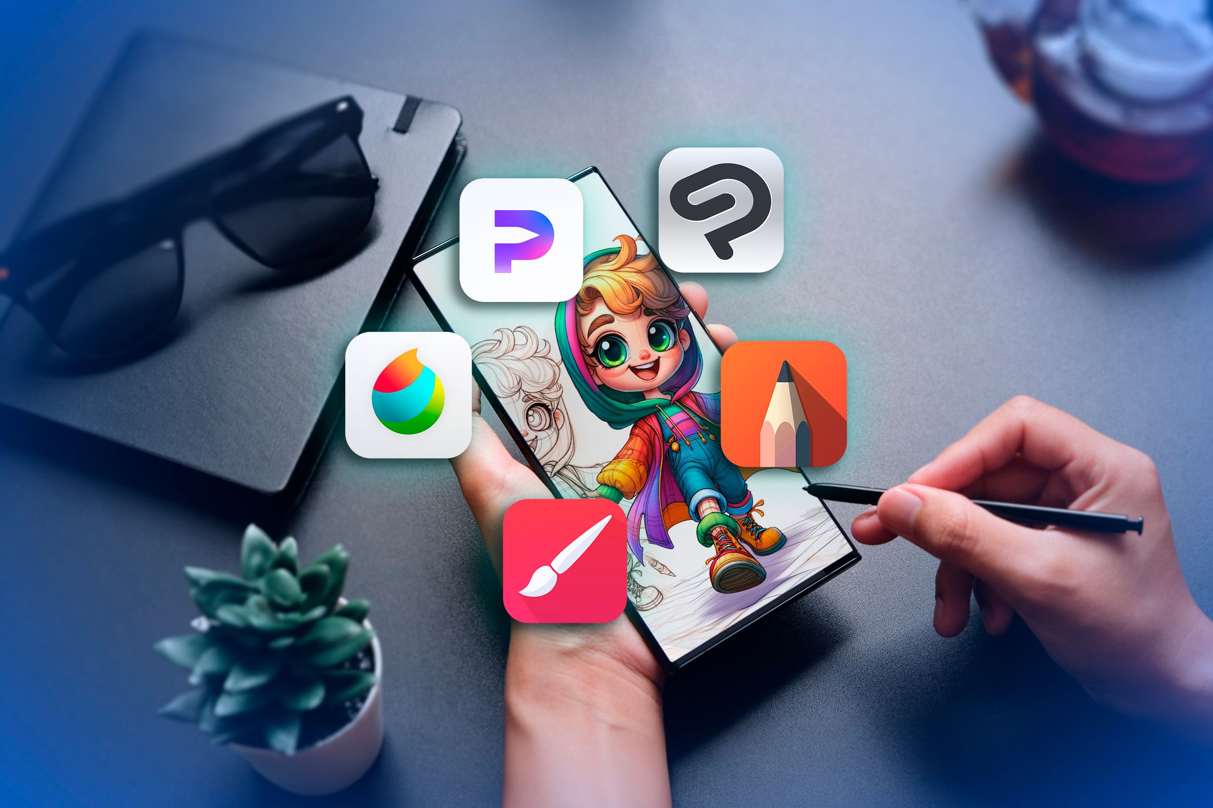 Android 上没有 Procreate，但您可以使用这 6 个应用程序