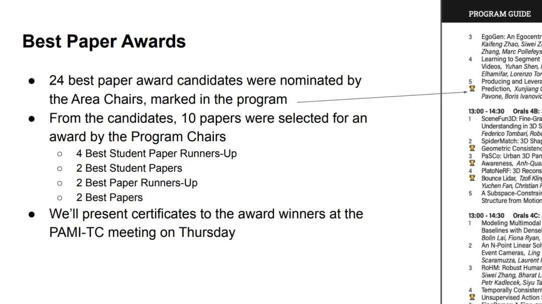 All CVPR 2024 awards announced! Nearly 10,000 people attended the conference offline, and a Chinese researcher from Google won the best paper award