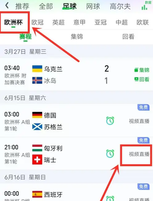银河奇异果可以看欧洲杯吗 爱奇艺看欧洲杯直播教程