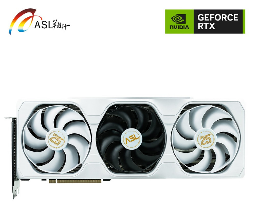 翔升推出旗下首款 RTX4080 SUPER 显卡“战神”,25 周年纪念设计