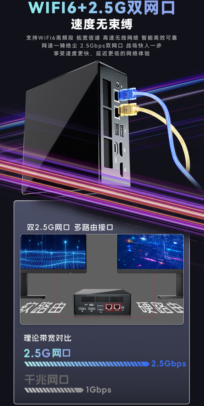 火影 mini 主机炙影 Z8 开启预售：锐龙 7 8845HS+2.5G 双网口，1999 元起