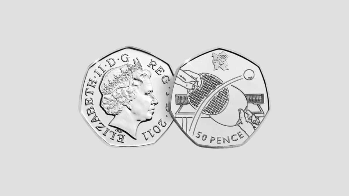 Une pièce rare de 50 pence pour les Jeux olympiques de Londres 2012 pourrait valoir jusqu'à 5 £