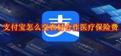 支付宝怎么交农村合作医疗保险费 支付宝交农村合作医疗保险费方法