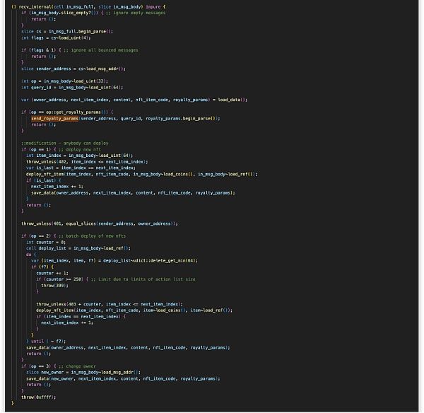 从源码角度看如何在TON Chain上创建一个NFT