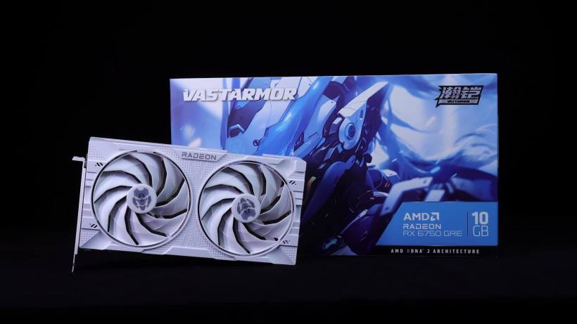 瀚铠推出白色款 rx 6750 gre 10g 显卡，2049 元