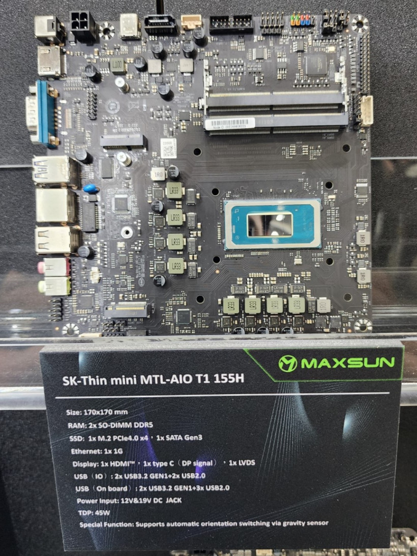 铭瑄展示两款一体机 ITX 主板，搭载英特尔 / AMD 移动端处理器