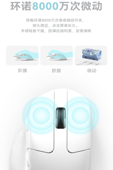 Keychron M7 三模无线鼠标上市:PAW3395 传感器、重 63g,328 元