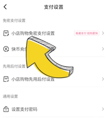 快手怎么取消免密支付功能 快手免密支付功能取消方法讲解