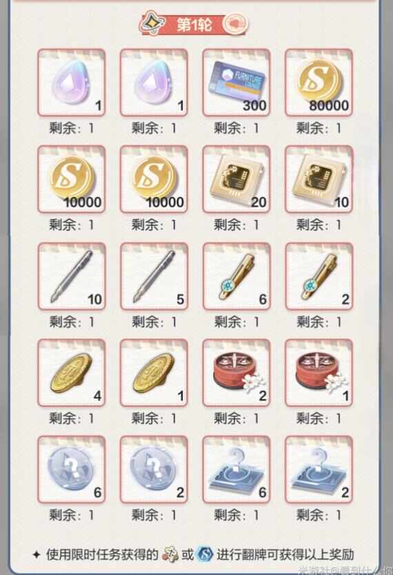 未定事件簿左然索牌结愿翻牌活动有哪些奖励 未定事件簿左然索牌结愿翻牌活动奖励一览