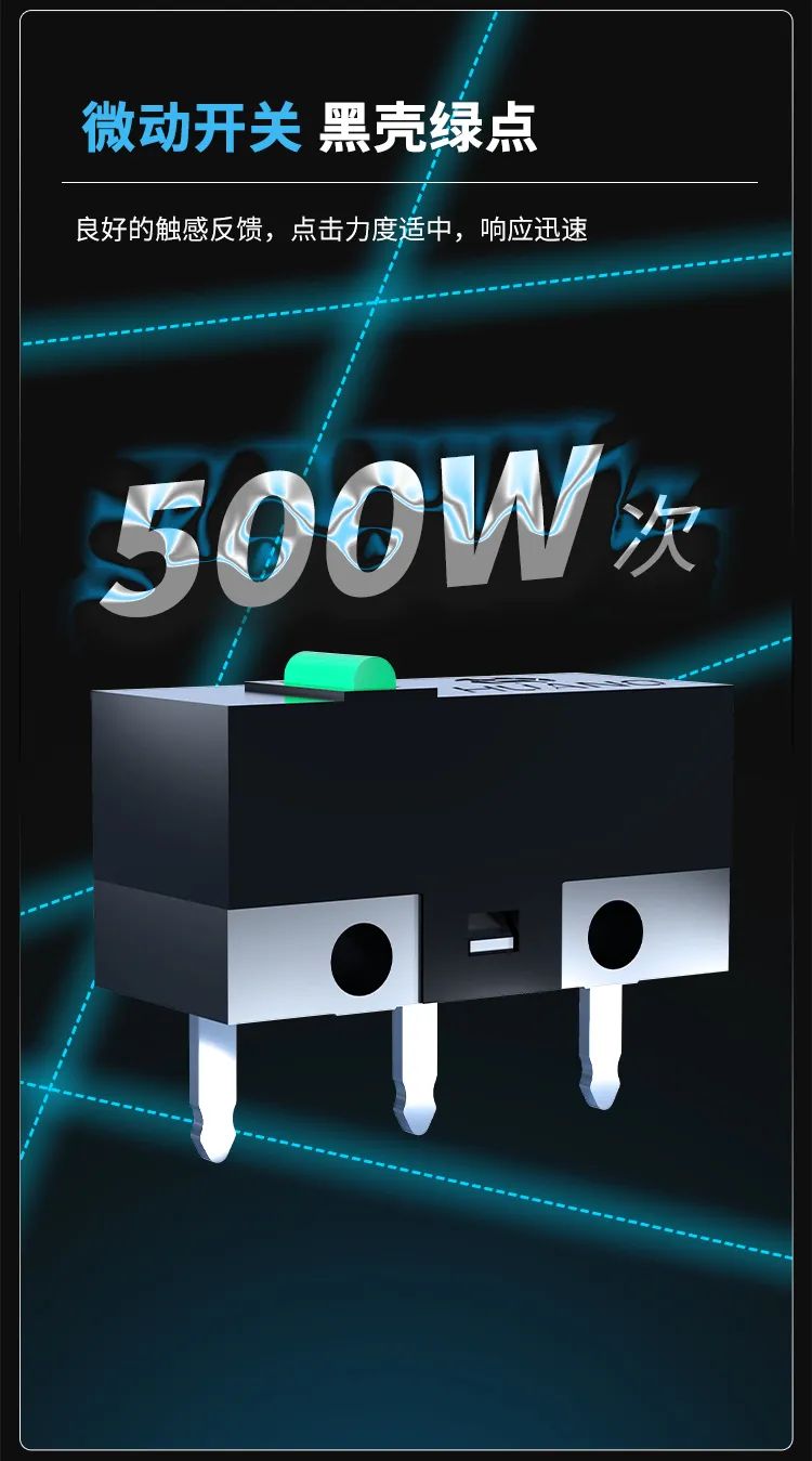 黑爵 AJ039 系列鼠标开售:有线 / 无线双版本、125Hz 回报率,首发 39 元起