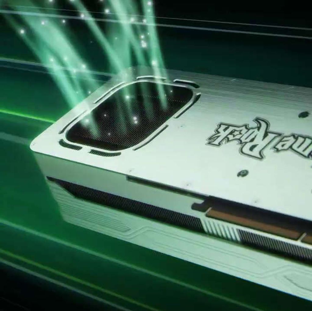 幻彩灯条 + AD102 GPU,同德 Palit 预告 RTX 4090 GameRock White 显卡