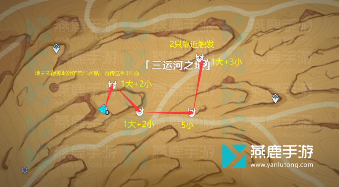 原神蕈兽孢子采集路线