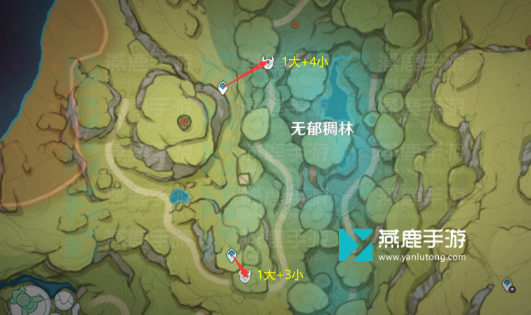 原神蕈兽孢子采集路线