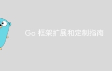 Go 框架扩展和定制指南