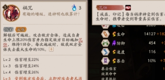 《阴阳师》祸津神技能介绍