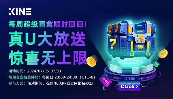 KINE超级盲盒返场来袭 优先获得USDT奖励