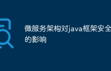 微服务架构对java框架安全性的影响