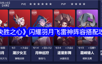 Guide de la programmation 'Decisive Heart' Shining Feather et Flying Thunder God