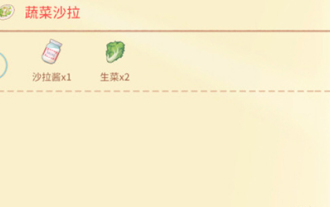 How to prepare vegetable salad in 'My Time at Portia'