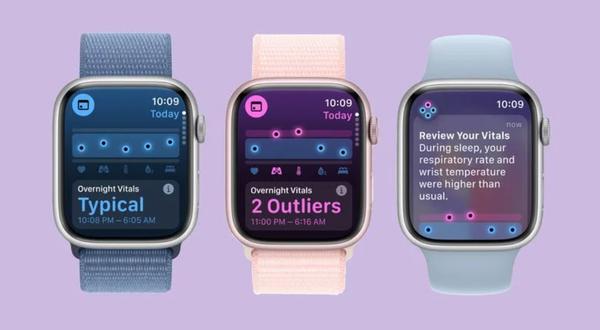 苹果发布首个 watchos 11 公测版 新增健康监测应用等功能