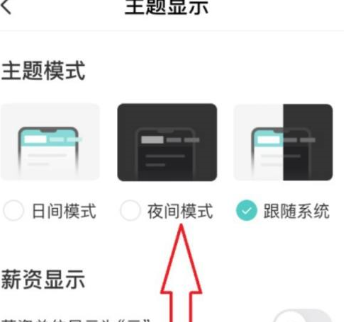 boss直聘怎么开启夜间模式 boss直聘开启夜间模式的方法