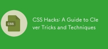 CSS Hacks: A Guide to Clever Tricks and Techniques