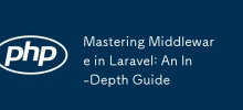Mastering Middleware in Laravel: An In-Depth Guide