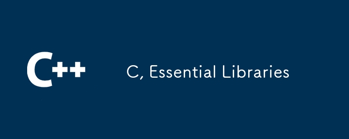 C, Bibliothèques essentielles