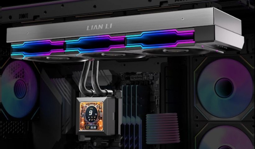 联力隐流 HydroShift 系列一体式水冷开卖：水冷管侧置设计，999 元起