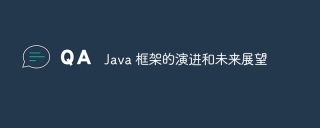 Java 框架的演进和未来展望