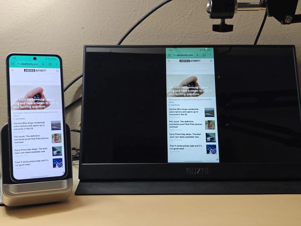 三星 Galaxy Z Flip6 手机虽不支持 DeX,但可强制启用桌面模式