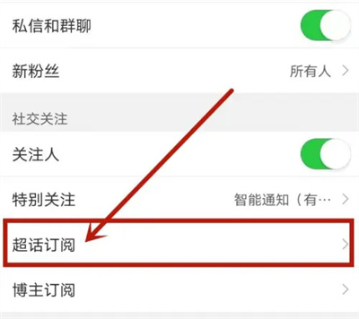 微博取消订阅超话的方法步骤 微博怎么取消订阅超话