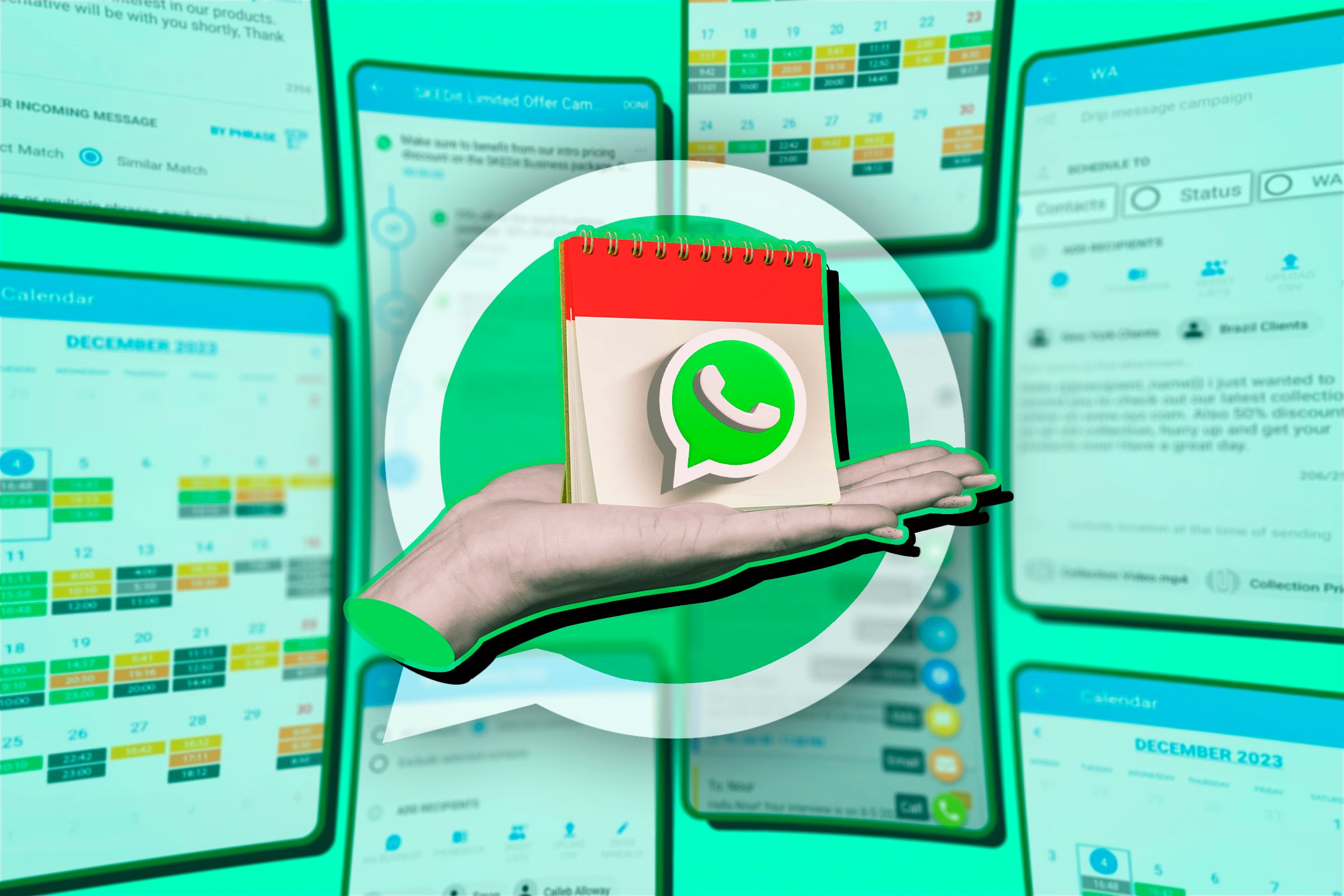 Cara Saya Menjadualkan Mesej WhatsApp untuk Mengekalkan Peristiwa Penting