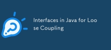 Interfaces in Java for Loose Coupling