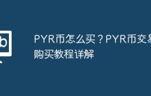 PYR币怎么买？PYR币交易所购买教程详解