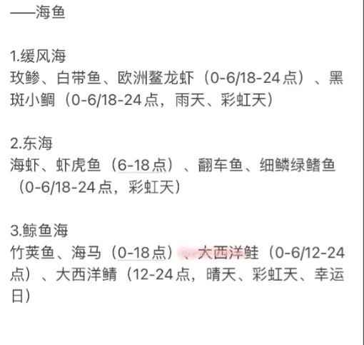 《心动小镇手游》海鱼钓鱼位置分享