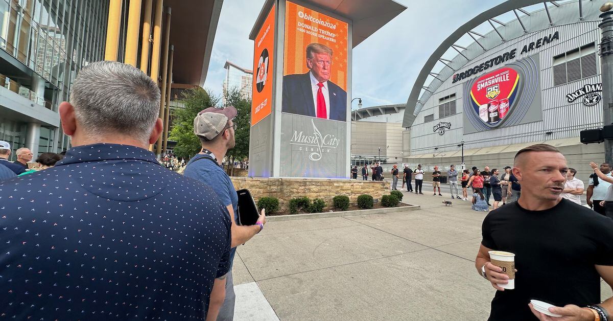 写真で見るビットコイン・ナッシュビル会議：オレンジ・アテナ、ピンクのスーツ、ポリマーケットの盗品、トランプの歌