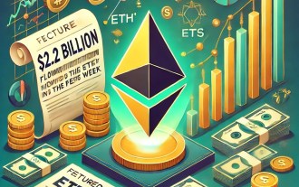 イーサリアムスポットETFが米国でデビュー、BTC市場シェア低下で22億ドルの流入を集める