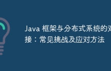 Java 框架与分布式系统的对接：常见挑战及应对方法