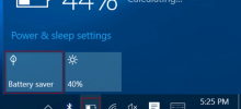 How to Turn on/off and Configure Battery Saver in Windows 10