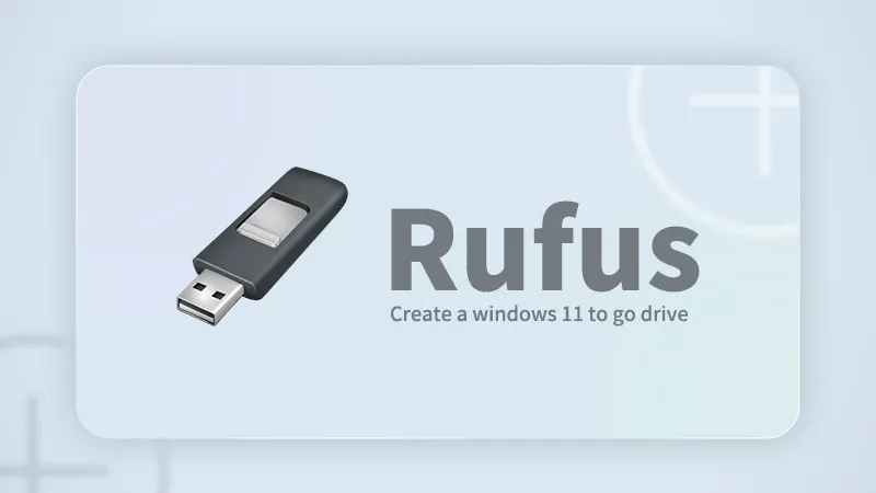 如何使用 Rufus 建立 Windows 11 To Go 驅動器