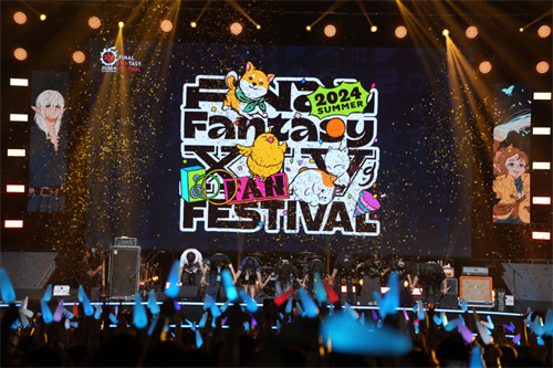 《最终幻想14》FANFEST 2024品牌赞助齐发,光明熊小白联动新品上线!