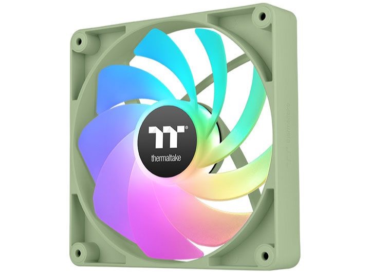 曜越推出 CT 系列反转扇叶风扇:四色可选,支持线材串联