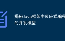 揭秘Java框架中反应式编程的并发模型