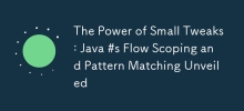 Die Kraft kleiner Optimierungen: Java #s Flow Scoping und Pattern Matching enthüllt