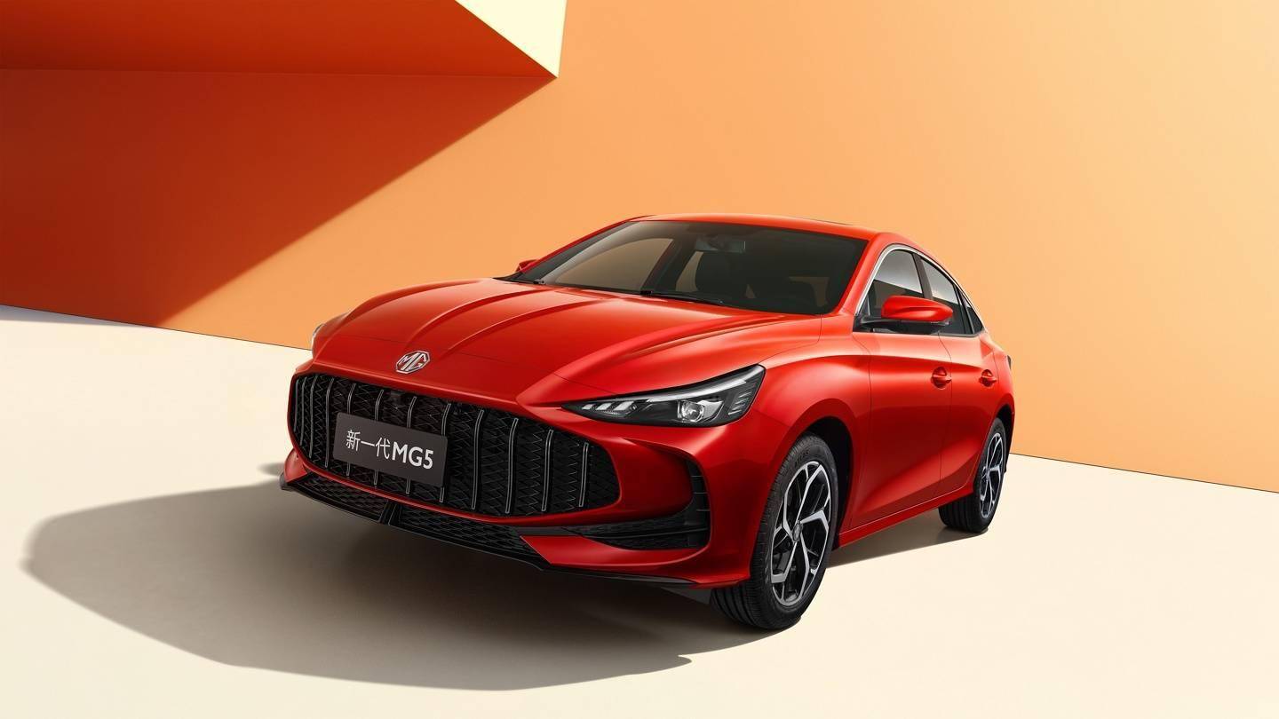mg5新一代官图曝光!2024成都车展有何惊喜?
