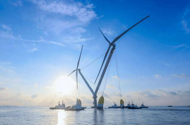 全球最大!我国漂浮式风电平台启航,有多牛?