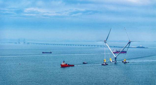 全球最大!我国漂浮式风电平台启航,有多牛?