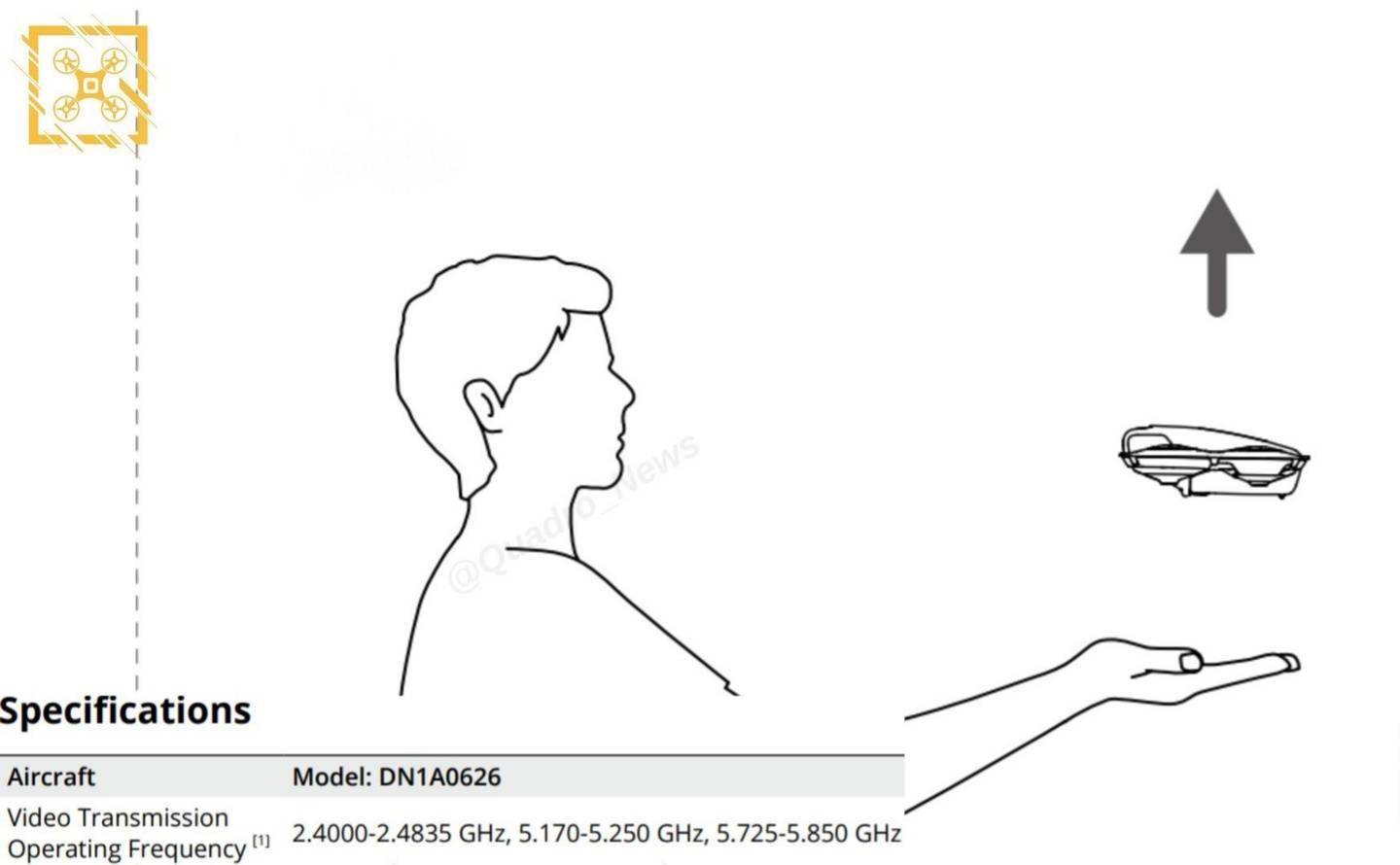 大疆Neo无人机首曝!语音控制,续航仅18分钟?